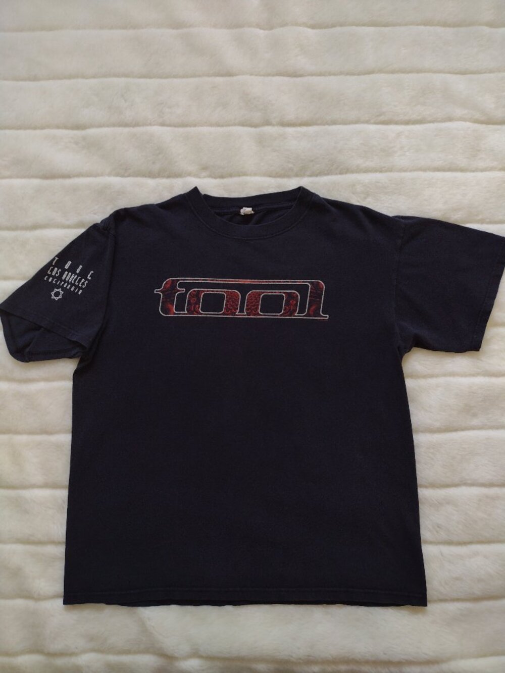 Anvil Men's Tool T-Shirt 10,000 Days Tour Los Angeles CA Black Large Vintage